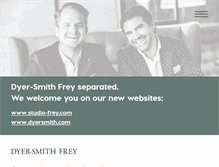 Tablet Screenshot of dyersmith-frey.com